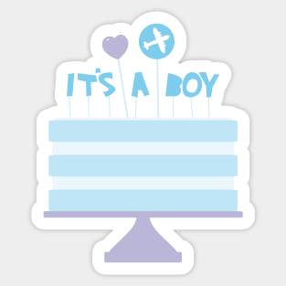 Its a boy Sticker